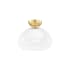 Mitzi Cortney 12" Wide Semi-flush Ceiling Fixture Aged Brass