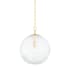Mitzi Sara 15" Wide Pendant Aged Brass