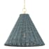 Mitzi Destiny 22" Wide Pendant Aged Brass