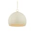 Mitzi Etna 18" Wide Pendant Aged Brass / Soft Cream