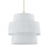 Mitzi Rya 22" Wide Pendant Aged Brass