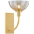 Mitzi Eva 12" Tall Wall Sconce Aged Brass