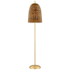 Mitzi Beatrice 64" Tall Accent Floor Lamp Aged Brass