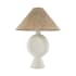 Mitzi Centella 35" Tall Vase Table Lamp Aged Brass / White Plaster