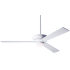 Modern Fan Co. Altus 42" 3 Blade Outdoor Ceiling Fan with Custom Blade, Light Kit, and Control Options Gloss White