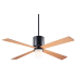 Modern Fan Co. Lapa 50" 4 Blade Outdoor Ceiling Fan with Custom Blade, Light Kit, and Control Options Dark Bronze