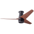 Modern Fan Co. Velo 48" 3 Blade Outdoor Ceiling Fan with Custom Blade and Control Options Dark Bronze