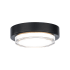 Modern Forms Kind 8" Wide LED Flush Mount Drum Ceiling Fixture - 2700K Black