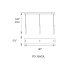 Modern Forms-PD-35603L-Line Drawing
