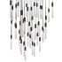 Modern Forms Magic 41 Light 36" Wide LED Abstract Multi Light Pendant Black