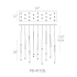 Modern Forms-PD-41723L-Line Drawing