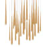 Modern Forms Cascade 25 Light 28" Wide LED Crystal Multi Light Pendant Aged Brass