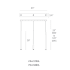 Modern Forms-PD-41803L-Line Drawing