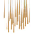 Modern Forms Cascade 25 Light 28" Wide LED Suspension Multi Light Pendant Aged Brass