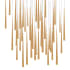 Modern Forms Cascade 41 Light 36" Wide LED Suspension Multi Light Pendant Aged Brass