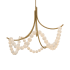 Modern Forms Parel 46" Wide LED Pendant Aged Brass