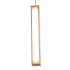 Modern Forms Chaos 14" Tall LED Mini Pendant Aged Brass