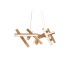 Modern Forms Chaos 48" Wide LED Suspended Abstract Chandelier Aged Brass
