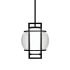 Modern Forms Lucid 1 Light LED Title 24 Compliant Pendant - 14.75 Inches Tall Black