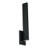 Modern Forms Mako 22" Tall LED Outdoor Wall Sconce - 3500K Black