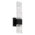 Modern Forms Reflect 2 Light 18" Tall LED Outdoor Wall Sconce Black