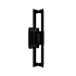 Modern Forms Gander 20" Tall LED Outdoor Wall Sconce - 3000K Black