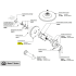 Moen Replacement Shower Trim Escutcheon from the Arris Collection Chrome