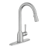 Moen Adler 1.5 GPM Single Hole Pull Down Kitchen Faucet Spot Resist Stainless