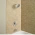 Moen-82991-Installed Tub and Shower in Spot Resist Spot Resist Brushed Nickel