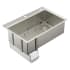 Moen Luxe Chef 36-1/4" Undermount Single Basin Stainless Steel Kitchen Sink with Basin Rack and Basket Strainer Stainless Steel
