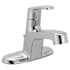 Moen Chateau 1.2 GPM Centerset Bathroom Faucet with Pop-Up Drain Assembly Polished Chrome