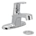 Moen Chateau 1.2 GPM Centerset Bathroom Faucet with Pop-Up Drain Assembly Polished Chrome