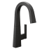 Moen Nio 1.5 GPM Deck Mounted Bar Faucet with Duralock and Duralast Technology Matte Black