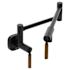 Moen Tenon 5.5 GPM Wall Mounted Single Hole Pot Filler Matte Black