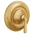 Moen Colinet 1 Function Pressure Balanced Valve Trim Only with Single Lever Handle Brushed Gold