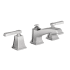 Moen Boardwalk 1.2 GPM Widespread Bathroom Faucet with Rough-in Valve and Pop-Up Drain Assembly included Chrome
