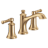 Moen Dartmoor 1.2 GPM Widespread Bathroom Faucet with Pop-Up Drain Assembly Bronzed Gold