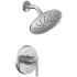 Moen Gibson Shower Only Trim Package with 1.75 GPM Single Function Shower Head Chrome