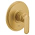 Moen Greenfield Pressure Balanced Valve Trim Only with Single Lever Handle - Less Rough In Brushed Gold