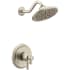 Moen Belfield M-CORE 4-Series Shower Only Trim Package with 1.75 GPM Single Function Shower Head Brushed Nickel