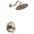 Moen Wynford M-CORE 4-Series Shower Only Trim Package with 1.75 GPM Single Function Shower Head Brushed Nickel