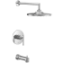 Moen Arris Tub and Shower Trim Package with 1.75 GPM Single Function Shower Head Chrome