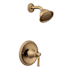 Moen Dartmoor Pressure Balanced Shower Trim with 1.75 GPM Shower Head Bronzed Gold
