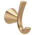 Moen Glyde Double Robe Hook Bronzed Gold