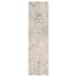 Mohawk Home Cashmere Nottley 2' x 7-1/2' Polyester Vintage Indoor Rectangular Area Rug Nottley Gray