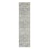 Mohawk Home Cleo Helios 2' x 8' Polypropylene Floral and Vintage Indoor Rectangular Area Rug Helios Blue