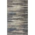Mohawk Home Cleo 3' x 5' Polyester Abstract Indoor Rectangular Area Rug Furie Stripe Gray / Dark Blue