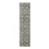 Mohawk Home Amada Theseus 2' x 8' Polyester Floral and Vintage Indoor Rectangular Area Rug Theseus Anthracite