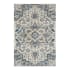 Mohawk Home Cleo Pyramus 5-1/4' x 8' Polypropylene Floral and Vintage Indoor Rectangular Area Rug Pyramus Blue
