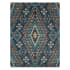 Mohawk Home Whimsy Fleming 5-1/4' x 8' Polypropylene Geometric, Southwestern, and Striped Indoor Rectangular Area Rug Fleming Blue